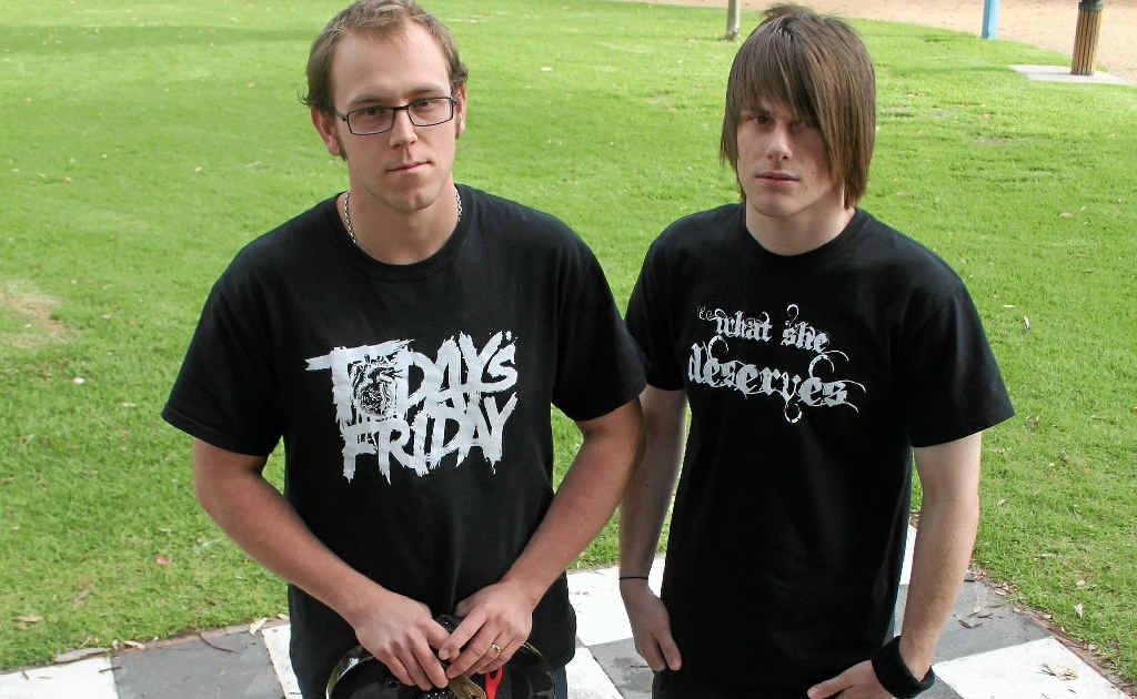 CONCERT: Chris Giacca (left) and Mitch Wetzler are gearing up for the weekend’s music fest. CONCERT: Chris Giacca (left) and Mitch Wetzler are gearing up for the weekend’s music fest.